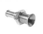 Mini scarico inox a filo 1/4" #OS1721402