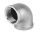 Gomito inox femmina/femmina 45° 1" #OS1722004