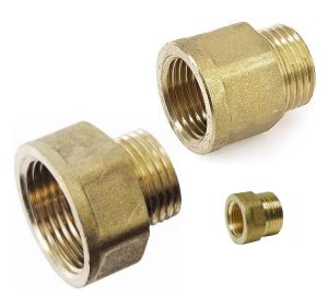 Brass Sleeve male 1/2" Female 3/4" #N40737601592