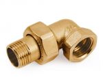 Raccordo 3 pezzi curvo 1/2" #OS1727401