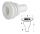 Scarico a mare plastica bianca 1" 1/4 #OS1732205