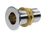 Scarico a mare filo ottone cromato 1/2" #OS1732411