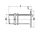 Scarico a mare filo ottone cromato 3/4" #OS1732412