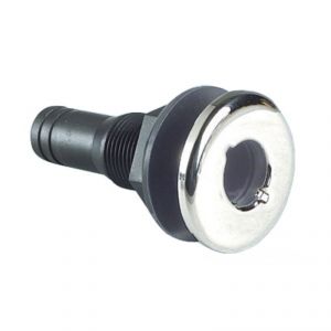 Scarico a mare nylon nero 1" 1/2 #OS1732706