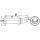 Scarico testa inox 15° 50 mm x 2" 1/4 #OS1732907