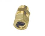 Raccordo dritto maschio 8 mm x 1/4" #OS1740801