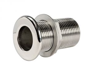 Scarico a mare inox lucido 1" #OS1742173