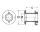 Scarico a mare inox lucido 3/8 #OS1742180