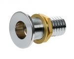 Scarico filo ottone cromato 3/8" x 15 mm #OS1742400
