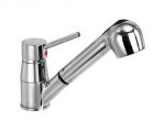Diana swivelling mixer with ceramic cartridge and removable two-jet shower #OS1700600