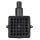 WHALE horizontal suction strainer black plastic 170x120x58mm #OS1771001