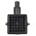 WHALE horizontal suction strainer black plastic 170x120x58mm #OS1771001