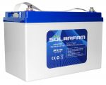 Batteria AGM 12V 100Ah C10 SOLARFAM Solare Eolico Impianti Fotovoltaici #N51120050931