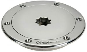 Watertight inspection hatch with quick opening external Ø 141mm Passage 95mm #OS2010020