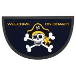 Pirate Antiskid semi-circular doormat 40x68cm #OS2390906