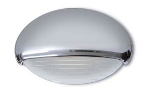 Quick EYELID 0.5W 10-30V LED Courtesy Light in Plastic and Mirror Polished S.S. #Q25200000