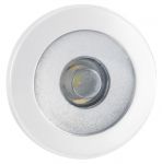 Quick IRENE 0.48W 10-30V LED Courtesy Light in Stainless Steel and White 9010 #Q25200009