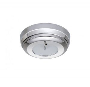 Quick Plafoniera LED SANDY C 2W 10-30V Inox Lucido con Interruttore #Q27002432