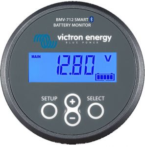 Victron BMV 712 Smart Monitor 2 Batterie 6,5-70 VDC completo di cavi e shunt UF21396Z