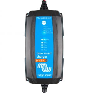 Victron Energy Blue Smart Series GX 24/8 Portable Battery Charger 24V 8A #UF21660P