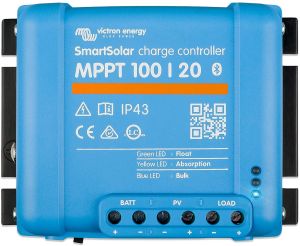 Victron Energy SmartSolar MPPT 100/20 12/24/48V 20A Solar Charge Controller #UF22402W