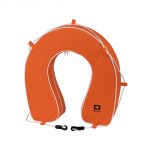 Horseshoe buoy with orange cover 50x50x10cm #OS2241602