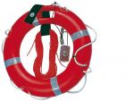 Ring lifebuoy Ø 40x64cm with rescue light and rope #OS2243903