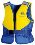 Yellow/Blue Aqua Sailor Buoyancy Aid Junior 25-40kg 50N EN ISO 12402-5 #OS2247601