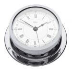 Barigo Star Chrome-plated brass Clock with alarm Ø85/110mm #OS2836001