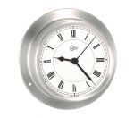 Barigo Sky Satin-finished Stainless Steel Clock 110x32mm #OS2868501