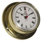 Altitude 831 Polished brass quartz Clock Ø71xh29mm Ø57mm Dial #OS2883101