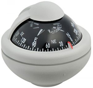 Bussola Riviera Comet 1 da 2" Grigia Ø max 80mm #N100368321251