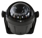 Riviera Idra series 3" high-speed compact compass with bracket Black dial Black body #OS2501496