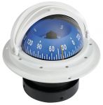 Riviera 4" recess fit compass with cover Blue front dial White body #OS2502821