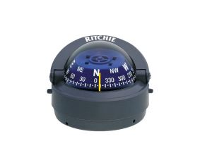 Ritchie Explorer 2"3/4 Compass External Grey Blue Dial #OS2508113