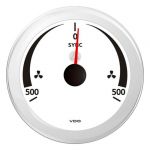 VDO Sincronizzatore ±500 RPM 12/24V Ø85mm Bianco ViewLine #OS2748010