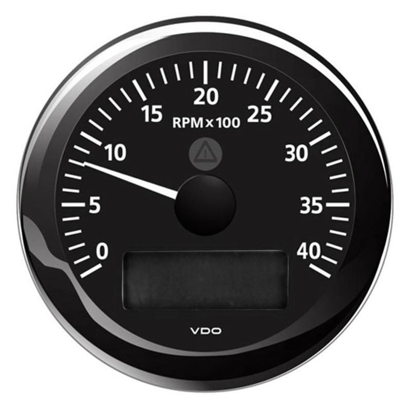 VDO ViewLine 4000 RPM Black Tachometer 12/24V Ø85mm #OS2758001 Is 4000 Rpm At 70 Mph Bad
