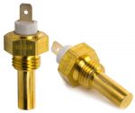 VDO Oil temperature sensor 70-120° 1/4x18NPT Insulated poles + Alarm #OS2781200