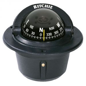 Bussola Ritchie Explorer F-50 2"3/4 Incasso Nero #UF67102L