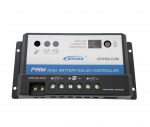 Regolatore di Carica PWM 12/24V 10A Doppia Batteria Camper Barca Baita #N52830550075