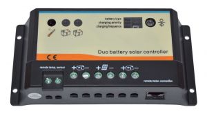 10A 12-24V PWM Solar Charge Controller Dual USB Camper Van Boat #N52830550075
