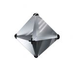 Folding radar reflector 21x21x30cm #OS3271170