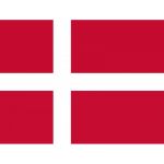 Denmark Flag 20x30cm #OS3543101