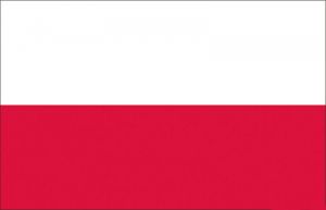 Bandiera Polonia 30x45cm #OS3546302