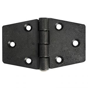 Black Reinforced nylon Hinge 98x65mm #OS3882320