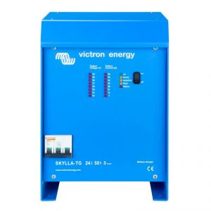 Victron Skylla-TG 24/50 Caricabatterie 24V 50A Trifase 2 Uscite 50A + 4A  banco batterie 150/500Ah UF68895H