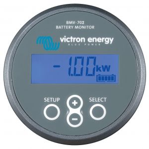 Victron Enery BMV 702 Monitor 2 Batterie 6,5-95 VDC completo di cavi e shunt #UF69151L