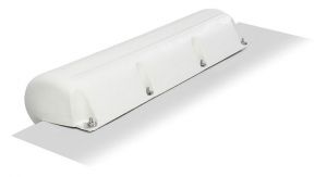 Parabordo in PVC bianco gonfiabile da pontile Lunghezza 88,5cm #OS3351801