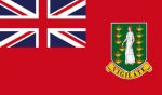 Bandiera mercantile Isole Vergini Britanniche 40x60cm #OS3546603