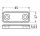 Sealed magnetic lock flat mounting White 45x17x5,6mm #OS3810744